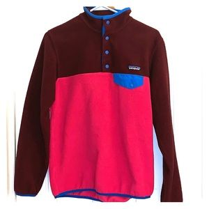 Patagonia synchilla snap t fleece. Small